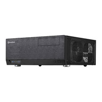 Silverstone Black Grandia GD09 HTPC Desktop PC Case