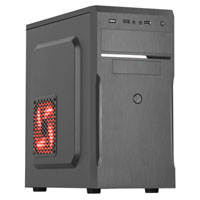 CiT MX-A05 All Black Micro ATX Case