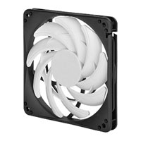 120mm Silverstone SST-FN123 FN Series Fan White Fins