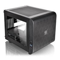 Thermaltake Core V21 Compact Cube Black Windowed Micro ATX Gaming Case