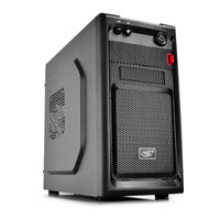 DEEPCOOL Smarter Mini Tower Computer Chassis, Black, MicroATX/Mini-ITX, USB 3.0