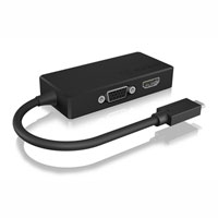 ICY BOX IB-DK2103-C USB Type-C™ 2-in-1 Video Adapter