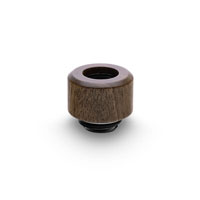 EK-HTC Lignum 12mm G1/4 Compression Fitting Walnut