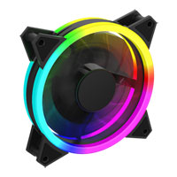 GameMax Velocity ARGB Dual Ring 120mm Case Fan