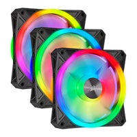 Corsair iCUE QL120 RGB 120mm PWM Fan Triple Pack inc Lighting Node