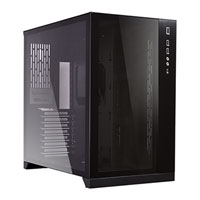 Lian Li 011 Dynamic Black Tempered Glass Mid Tower Case