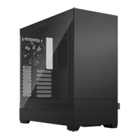 Fractal Pop Silent Black Mid Tower Tempered Glass PC Case