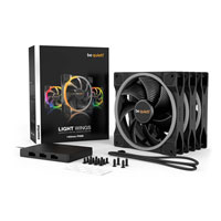 be quiet! Light Wings 140mm ARGB PWM Triple Pack Case Fans