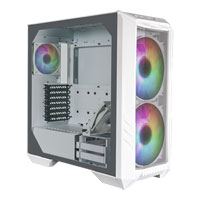 CoolerMaster HAF 500 White ARGB Mid Tower PC Case