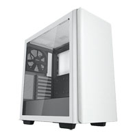 DeepCool CK500 Tempered Glass White Mid Tower PC Gaming Case