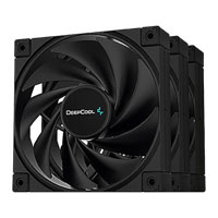 DeepCool FK120-3 IN 1 120mm 3 Pack Black Fans