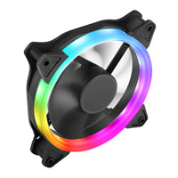 CiT Rainbow Ring RGB 12cm Fan