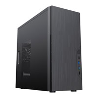 CiT Course Black MicroATX PC Case