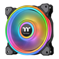 Riing Quad 14 RGB Fan TT Premium Edition Black Single Fan No Controller