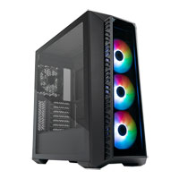 CoolerMaster MasterBox 520 ARGB Mid Tower TG Case Black