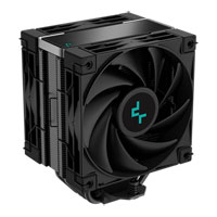 DeepCool AK400 ZERO DARK Intel/AMD CPU Cooler with two 120mm Fans