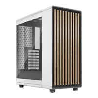 Fractal North Chalk White TG Mid Tower PC Case