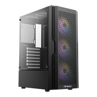 Antec AX20 Black Tempered Glass Mid-Tower ATX Case