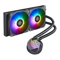 SilverStone 240mm VIDA 240 SLIM ARGB Intel/AMD CPU Liquid Cooler