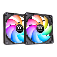 Thermaltake CT120 ARGB Sync 120mm Black Fan 2-Pack