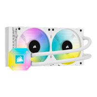 Corsair 240mm H100i ELITE CAPELLIX WHITE RGB Intel/AMD CPU Liquid Cooler Factory Refurbished