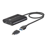 Sonnet DisplayLink Dual DisplayPort Adapter For M1/M2 Macs