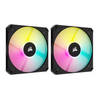 Corsair iCUE AF120 RGB SLIM Black 120mm 2 Fan + Lighting Node CORE Pack