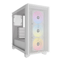 Corsair 3000D Airflow RGB White Tempered Glass Mid-Tower ATX Case