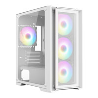 CiT Vento Micro-ATX White PC Gaming Case