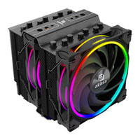 Akasa Soho H7 Premium Dual Tower ARGB Intel/AMD Black CPU Cooler