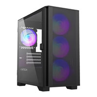 Montech AIR 100 ARGB Black Tempered Glass MicroATX Case