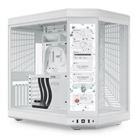 Hyte Y70 Touch Dual Chamber Snow White Mid Tower PC Case