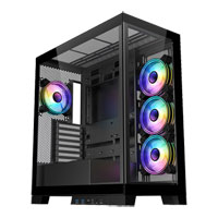 CiT Pro Diamond XR Black Mid Tower PC Case