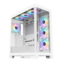 CiT Pro Diamond XR White Mid Tower PC Case