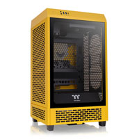 Thermaltake The Tower 200 Bumblebee Mini Chassis Tempered Glass PC Gaming Case