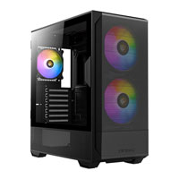 Antec NX416L Mid Tower Tempered Glass Black ATX PC Gaming Case