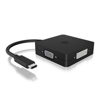 ICY BOX 4 in 1 USB Type-C Video Adapter