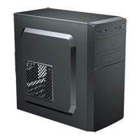 Vida Business Black Micro-ATX PC Case