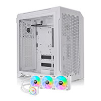 ThermalTake CTE C700 Air Snow Chassis + ThermalTake TH420 ARGB Sync AIO Bundle