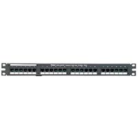 24 Port Panduit 1U CAT5e Patch Panel GbE Hi-End